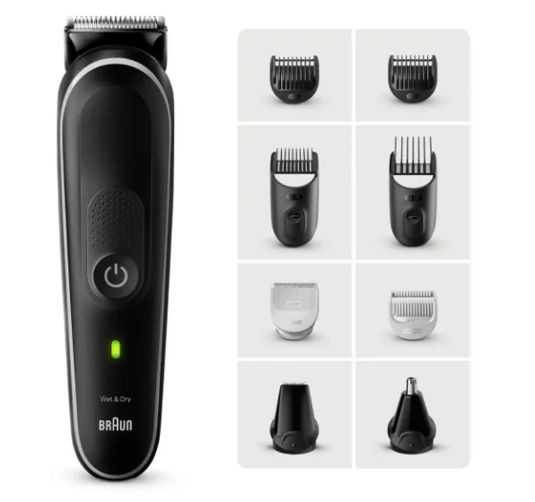 Braun Styler MGK5440 Svart & Grå