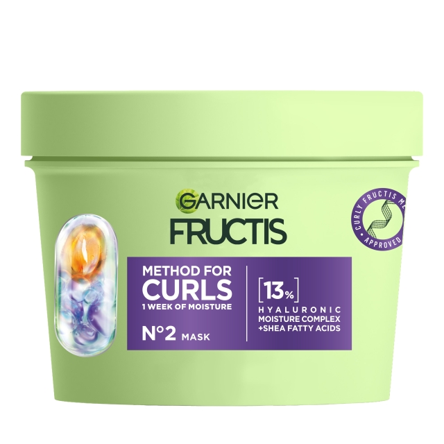 Garnier Fructis Method for Curls mask för lockigt hår - 370 ml
