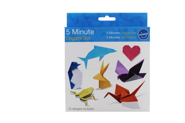 Winkee Origami Set - 5 minuter (16487)