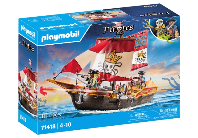Playmobil Piratskepp (71418)