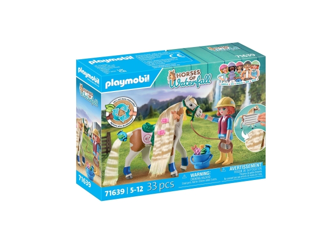 Playmobil Ellie med häst (71639)