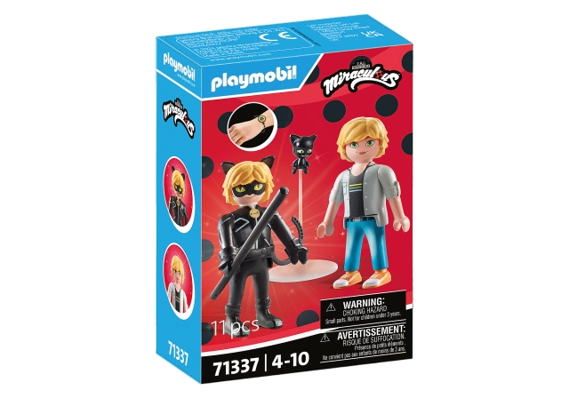 Playmobil Mirakulöst: Adrien & Cat Noir (71337)