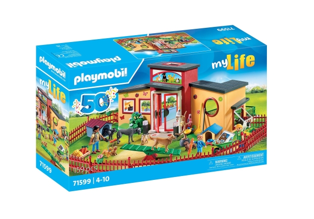 Playmobil 50YR Tiny Paws husdjurshotell (71599)