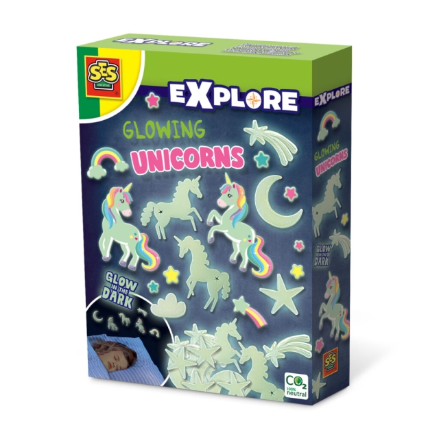 SES Creative Självlysande enhörningar - (S25128)