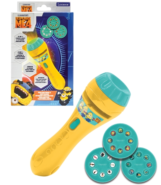 Lexibook Minions Stories Projektor och ficklampa - (LTC050DES)