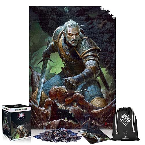 Good Loot Premium Pussel The Witcher: Dark World (1000 bitar)
