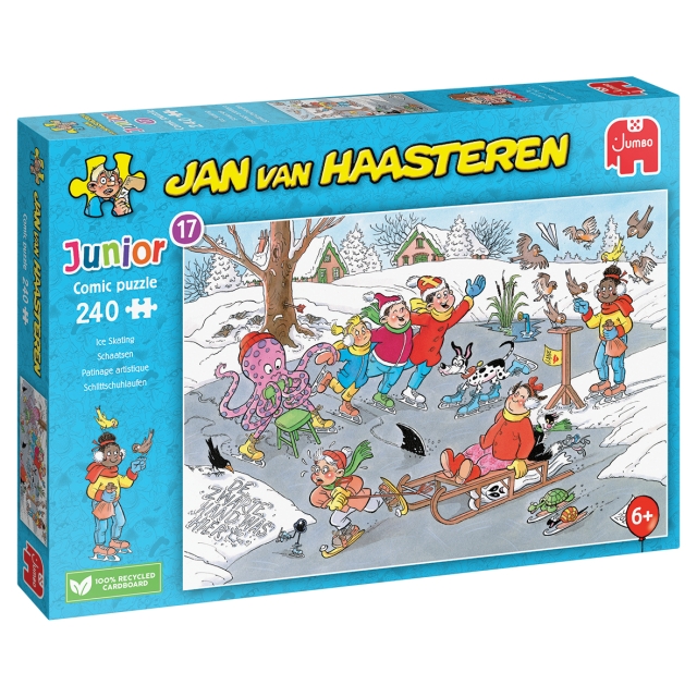 Jan van Haasteren Junior - Skridskoåkning (240 bitar)