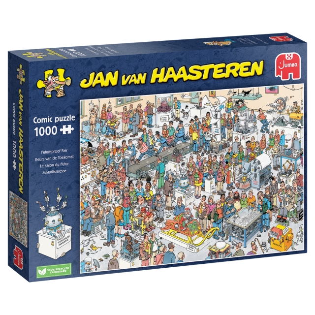 Jan van Haasteren Futureproof rättvisepussel (1000 bitar)