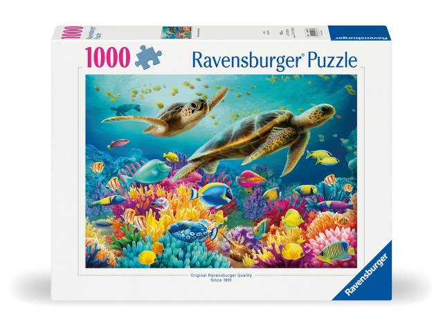 Ravensburger Pussel Blå Undervattensvärld 1000p (12000577)