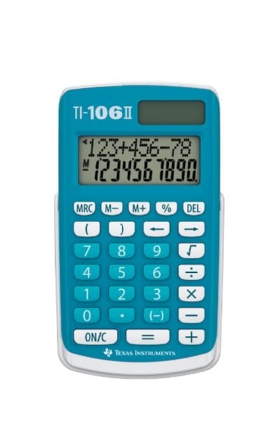Texas Instruments TI-106 II Grundläggande kalkylator