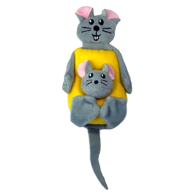 Kong Katt Pull-A-Partz Cheezy 5,7X6,3X23Cm