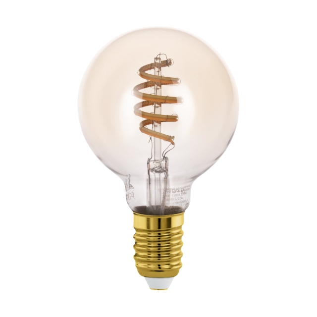 Eglo E27 G80 spiral, bärnsten - TW - Zigbee, Bluetooth