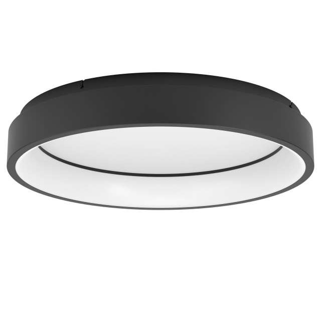 Eglo Marghera-Z taklampa svart Ø60 - RGB + TW - Zigbee, Bluetooth