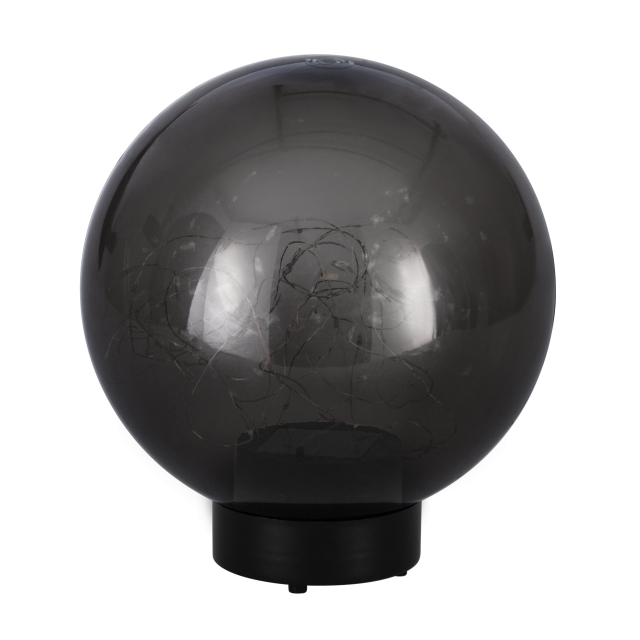 Eglo Solar Ball 600MA - Smoke - 20 cm diameter, 32 cm höjd