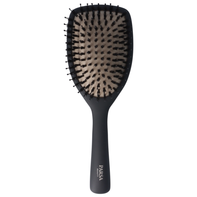 Parsa KERATIN CARE & SHINE PADDLE BRUSH - Svart - L