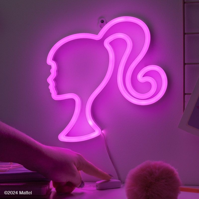 Paladone Barbie väggmonterbar LED neonlampa