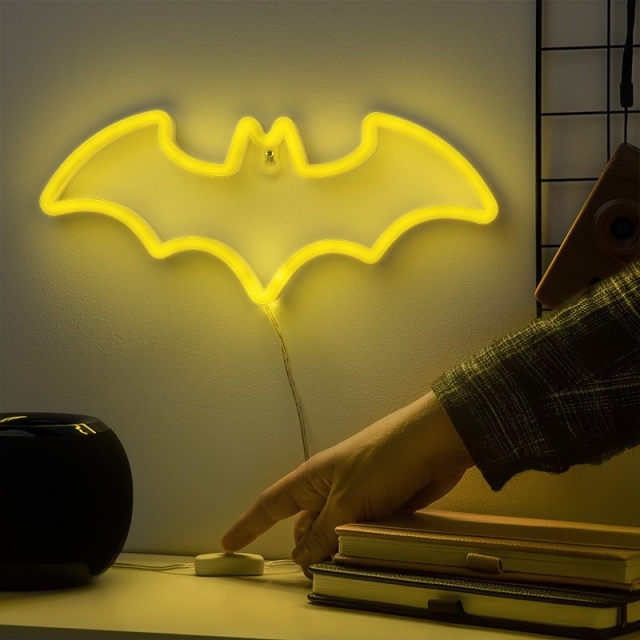 Paladone Batman väggmonterbar LED neonlampa