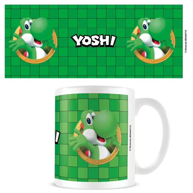 Pyramid International Super Mario-mugg (Yoshi 3D Port) - Vit