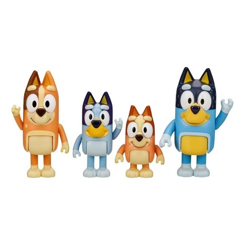 Bluey Figur 4-pack - Familjepaket (90077)