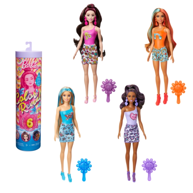 Barbie Color Reveal Rainbow Groovy-serie (HRK06)