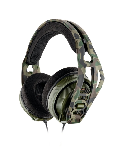 NACON RIG 400HX Headset Camo Forest Kabelanslutet PC/Mac, Mobil