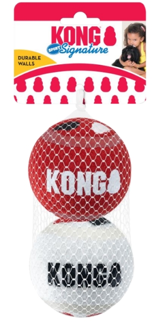 Kong Signature Sport Bollar 2-pack 8cm L - (KongSKSB12E)