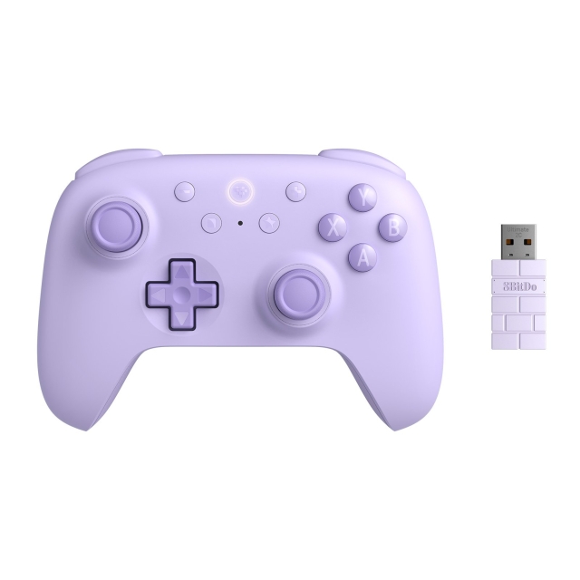 8Bitdo Ultimate 2C trådlös pad lila