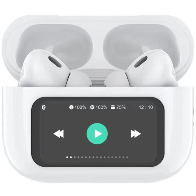 Celly Hörlurar In-Ear TWS ANC ENC LED Sound LED Vit