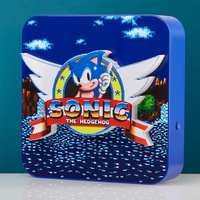 Numskull Sonic the Hedgehog 3D skrivbordslampa / vägglampa