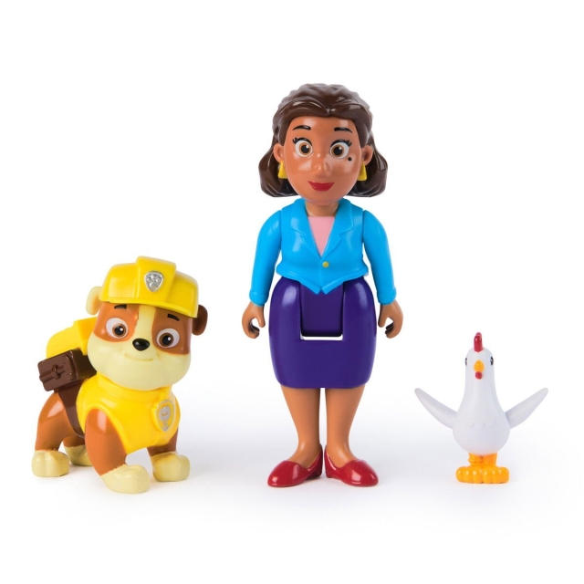 Paw Patrol Hero Pup - Borgmästare Goodway & Rubble (6070749)