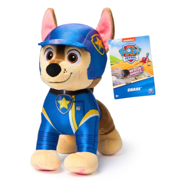 Paw Patrol Rescue Wheels - Basic plysch - Chase (19cm)