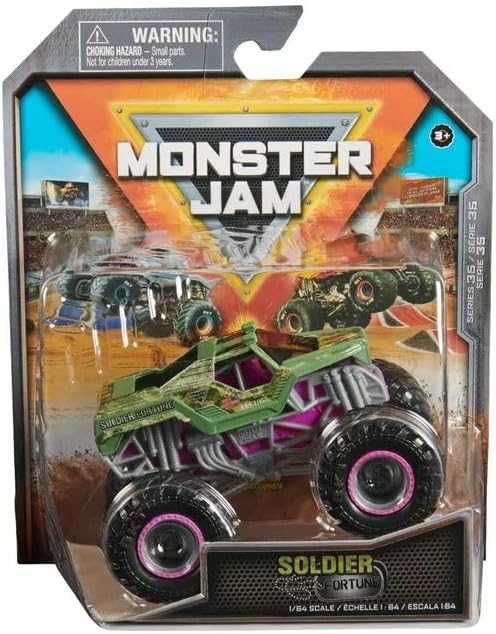 Monster Jam 1:64 Single Pack - Soldat
