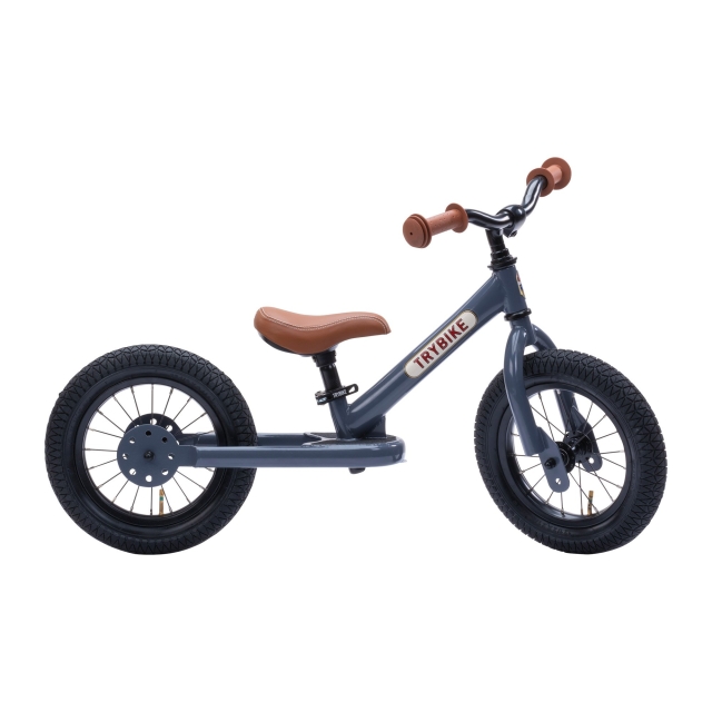 Trybike 2 hjul stål - Antracitgrå (30TBS-2-GRY)