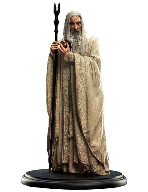 Weta Workshop Sagan om ringen - Saruman Staty Mini