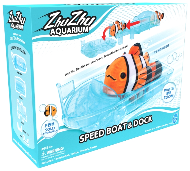 Zhu Zhu Pets Zhu Zhu Fisk - Båt/Docka (Z1002)