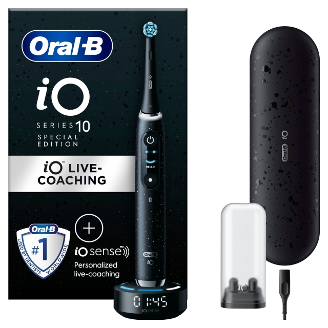 Oral B iO10 Cosmic Black Elektrisk tandborste