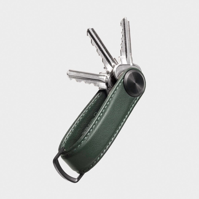 Orbitkey Key Organiser Pro läder - Evergreen