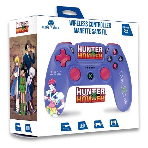 Trade Invaders Hunter x Hunter-Trådlös handkontroll för PS4 med 3,5 mm jackuttag - Lila - Hisoka