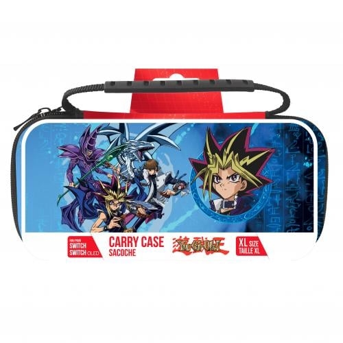Trade Invaders Yu-Gi-Oh! - XL-fodral för Switch och Switch Oled - Blå - Grupp