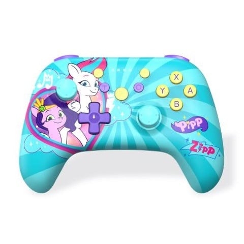 Trade Invaders Nano trådlös handkontroll för Switch/PC - My Little Pony Pipp & Zipp