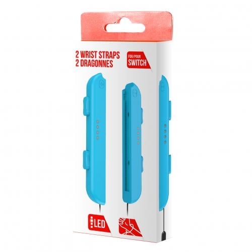 Trade Invaders Par Joy-Con handledsremmar blå
