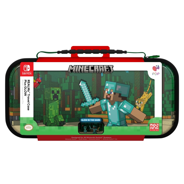 PDP Gaming Resefodral Plus GLOW - Minecraft Forest Battle