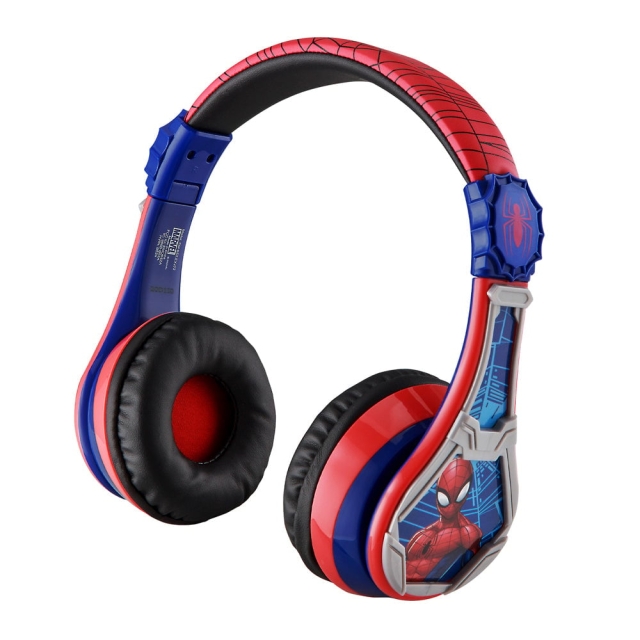 Upcoming Minds Ekids - Marvel Spiderman Bluetooth hörlurar