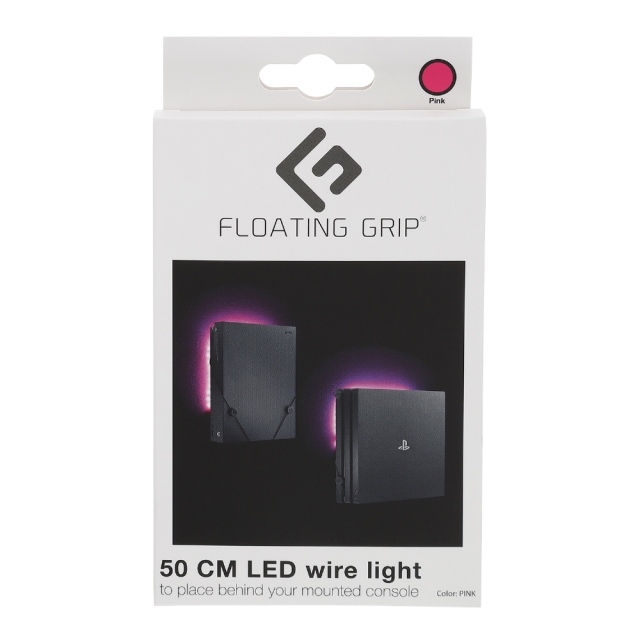 FLOATING GRIP Rosa LED-lampa - lägg till på ditt FLOATING GRIP®-fäste