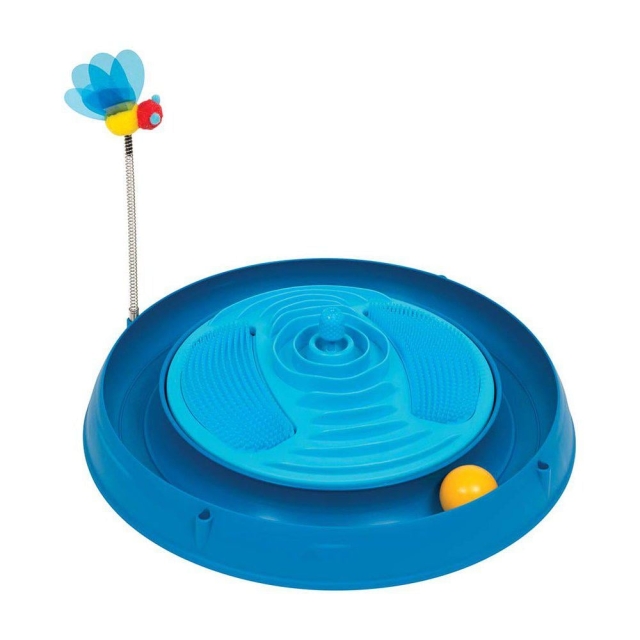 catit Play´N Scratch Massage Blå - (787.0030)