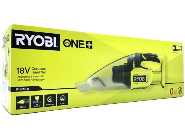 Ryobi ONE+ RHV18-0 Handdammsugare Inget batteri