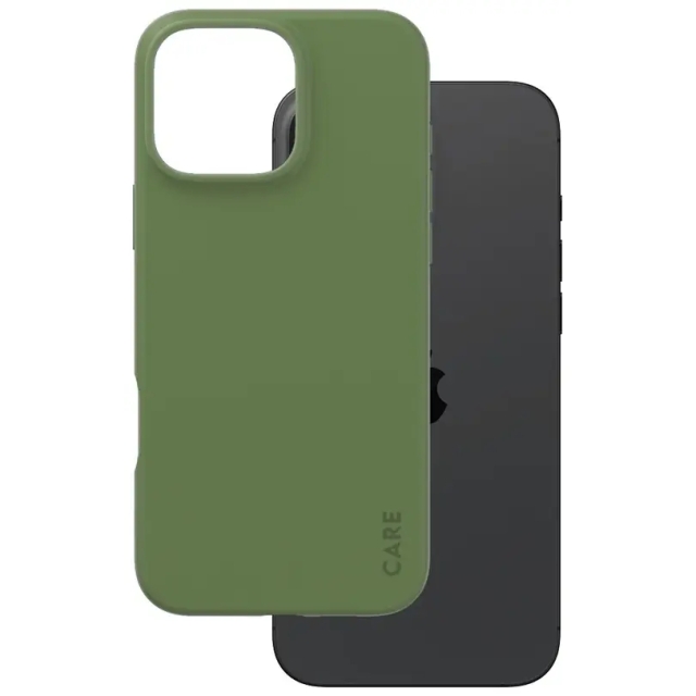 PanzerGlass CARE Fashionable Case for iPhone 16 Pro Max Grön