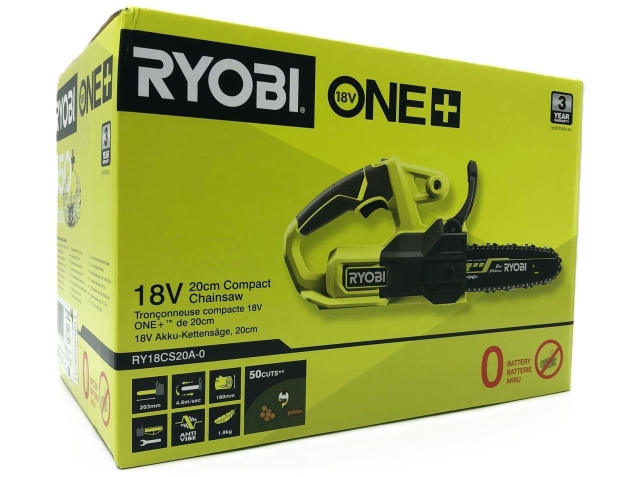 Ryobi ONE+ RY18CS20A-0 18V Motorsåg 20cm Inget batteri
