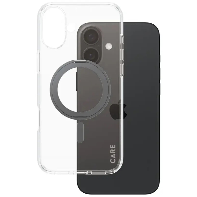 PanzerGlass CARE Kickstand Black for Apple iPhone 16 Plus