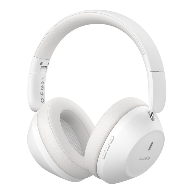 Baseus Bass 30 Max Stereo Trådlöst Headset Vit